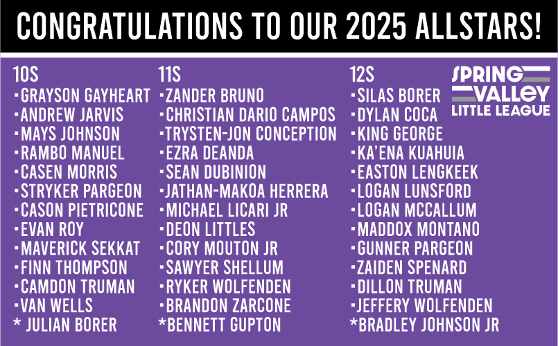 2025 Allstars