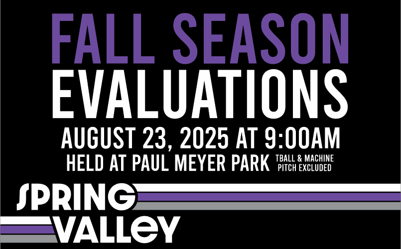 Fall Evaluation Dates Announced!